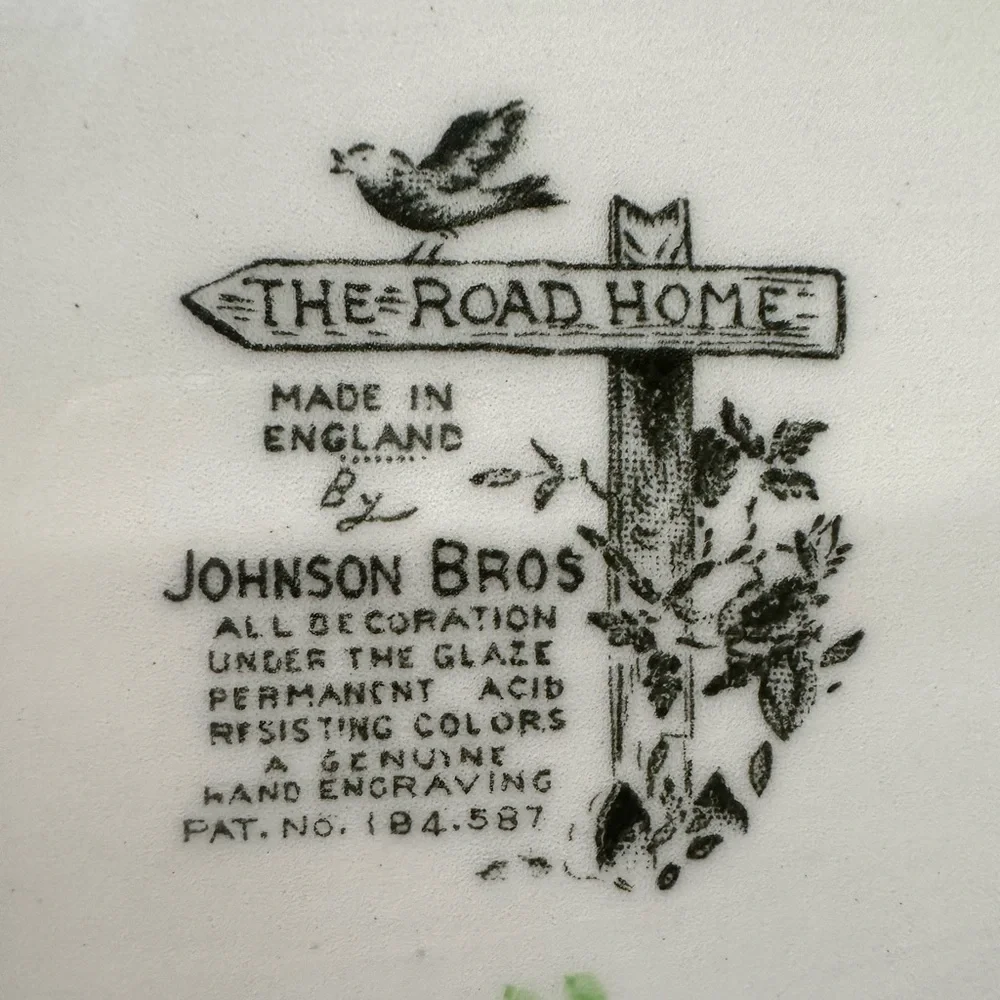 Johnson Brothers 10” Rectangular Serving Platter from “The Road Home” Collection